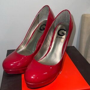 GUESS Red LL Heels